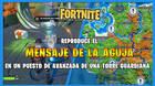 Fortnite: c�mo reproducir el mensaje de La Aguja