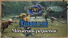 Monstruos peque�os en Monster Hunter Rise; caracter�sticas y materiales