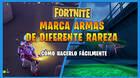 Fortnite: Marca armas de diferente rareza - Cómo hacerlo rápidamente