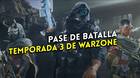 Tráiler del pase de batalla de la temporada 3 de Warzone y Vanguard
