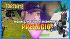 Fortnite: Presagio - Misiones, soluciones y recompensas