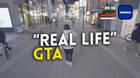 Imitación de GTA con imagen real