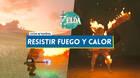 C�mo resistir el fuego y el calor extremo en Zelda: Tears of the Kingdom