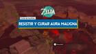 C�mo resistir y curar el aura maligna en Zelda: Tears of the Kingdom