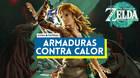 Armaduras contra calor en Zelda: Tears of the Kingdom