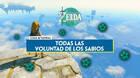 TODAS las voluntad de los sabios en Zelda: Tears of the Kingdom