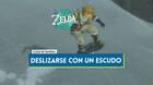 C�mo deslizarse con un escudo y patinar en Zelda: Tears of the Kingdom