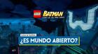 ¿Es un juego de mundo abierto LEGO Batman El Legado del Caballero Oscuro?