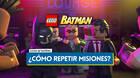 Cómo repetir misiones en LEGO Batman El Legado del Caballero Oscuro