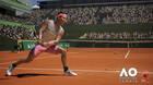 AO International Tennis muestra los efectos con la raqueta en vídeo
