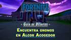 Desaf�o Fortnite: Encuentra gnomos en Alcor Acogedor - Localizaci�n
