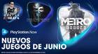 Nuevos juegos de PS Now de junio 2020.