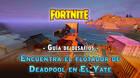 Fortnite: Encuentra los flotadores de Deadpool en El Yate - Localizaci�n