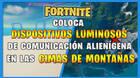 Fortnite: d�nde colocar dispositivos luminosos de comunicaci�n alien�gena