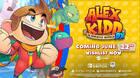 Alex Kidd in Miracle World DX adelanta su lanzamiento y muestra un nuevo tráiler.