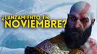 Fuentes aseguran que God of War: Ragnarok se lanzará en noviembre.