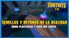 Fortnite: c�mo plantar o invocar reto�os de la Realidad con semillas de la Realidad