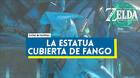 La estatua cubierta de fango al 100% en Zelda: Tears of the Kingdom