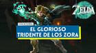 El glorioso tridente de los zora en Zelda: Tears of the Kingdom