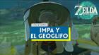 Impa y el geoglifo al 100% en Zelda: Tears of the Kingdom