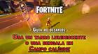 Fortnite: Usa un Tarro Luminiscente o una Pistola de Bengalas en Campo Cal�gine - SOLUCI�N