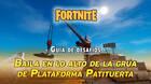 Desaf�o Fortnite: Baila en lo alto de la gr�a en Plataforma Patituerta - Localizaci�n