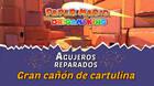 TODOS los agujeros en Gran ca��n de cartulina de Paper Mario The Origami King