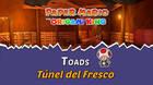 TODOS los Toads en T�nel del Fresco de Paper Mario The Origami King