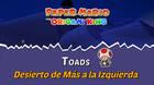 TODOS los Toads en Desierto de M�s a la Izquierda de Paper Mario The Origami King