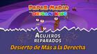 TODOS los agujeros en Desierto de M�s a la Derecha de Paper Mario The Origami King
