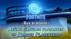 Desaf�o Fortnite: Re�ne c�rculos flotantes en Parque Placentero - SOLUCI�N