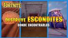 Fortnite: d�nde encontrar escondites y c�mo destruirlos