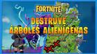 Fortnite: c�mo encontrar y destruir �rboles alien�genas