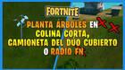 Fortnite: c�mo plantar �rboles en Colina Corta, Camioneta del D�o Cubierto o Radio FN