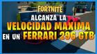 FORTNITE: d�nde encontrar un Ferrari 296 GTB y c�mo alcanzar la velocidad m�xima