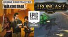 Ironcast y Bridge Constructor The Walking Dead disponibles gratis en Epic Games Store