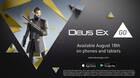 Deus Ex GO se lanzará el 18 de agosto
