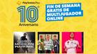 Fin de semana gratuito de PS Plus en PS4.
