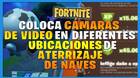 Fortnite: d�nde colocar c�maras de v�deo en zonas de aterrizaje