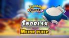 Snorlax en Pokémon Unite: Mejor build, objetos, ataques y consejos