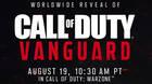 Call of Duty: Vanguard se presentará oficialmente el 19 de agosto a través de Warzone