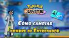 Pokémon Unite: żCómo cambiar el nombre de Entrenador?