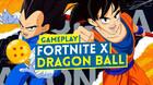 Gameplay de Dragon Ball en Fortnite