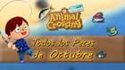 Peces disponibles en Octubre 2020 en Animal Crossing: New Horizons