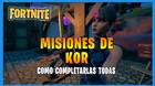 Fortnite T8: TODAS las misiones de Kor y cómo completarlas