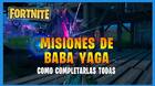 Fortnite T8: TODAS las misiones de Baba Yaga y cómo completarlas