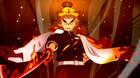 Demon Slayer con arco Mugen Train