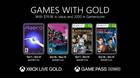 juegos gratis con Xbox Live Gold para octubre de 2021