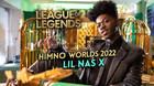 Lil Nas X se convierte en presidente de League of Legends para hacer el himno de Worlds 2022 y una nueva skin de K'Sante