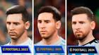 Comparativa gráfica de la saga eFootball
